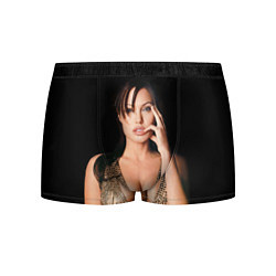 Трусы-боксеры мужские Angelina Jolie цвета 3D-принт — фото 1