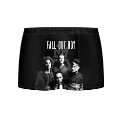 Трусы-боксеры мужские Fall out boy band, цвет: 3D-принт