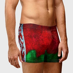 Трусы-боксеры мужские Grunge color, цвет: 3D-принт — фото 2