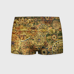Мужские трусы Этнический орнамент на досках