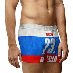 Трусы-боксеры мужские Russia: from 23, цвет: 3D-принт — фото 2