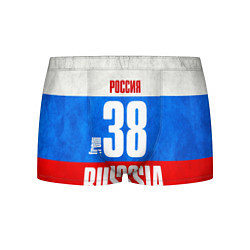 Трусы-боксеры мужские Russia: from 38 цвета 3D-принт — фото 1