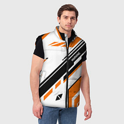 Мужской жилет CS:GO Asiimov P90 Style, цвет: 3D-черный — фото 2