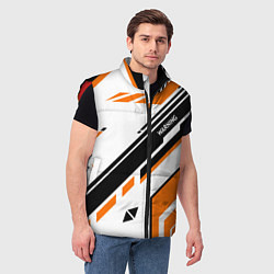 Мужской жилет CS:GO Asiimov P90 Style, цвет: 3D-красный — фото 2