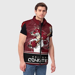 Мужской жилет Arizona Coyotes, цвет: 3D-красный — фото 2