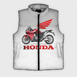 Мужской жилет Honda 2, цвет: 3D-светло-серый