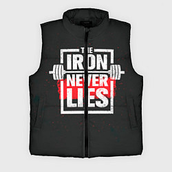Мужской жилет The iron never lies, цвет: 3D-черный
