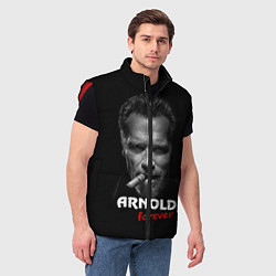 Мужской жилет Arnold forever, цвет: 3D-красный — фото 2