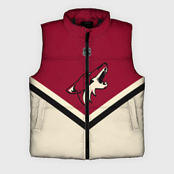 Мужской жилет NHL: Arizona Coyotes, цвет: 3D-черный
