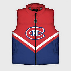 Мужской жилет NHL: Montreal Canadiens, цвет: 3D-светло-серый