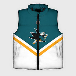 Мужской жилет NHL: San Jose Sharks, цвет: 3D-черный