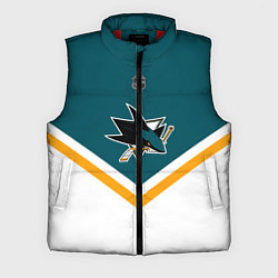 Мужской жилет NHL: San Jose Sharks, цвет: 3D-красный
