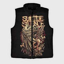 Мужской жилет Suicide Silence, цвет: 3D-черный