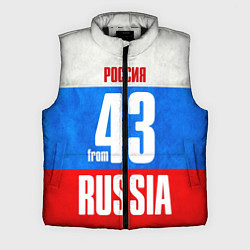 Мужской жилет Russia: from 43, цвет: 3D-черный