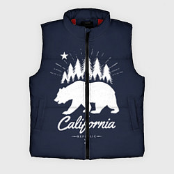 Мужской жилет California Republic, цвет: 3D-красный