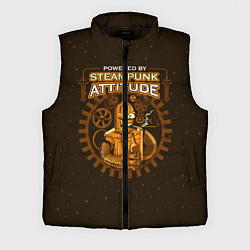 Мужской жилет Steampunk Attitude, цвет: 3D-черный