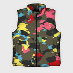 Мужской жилет Цветной камуфляж