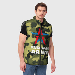 Мужской жилет Russian army, цвет: 3D-светло-серый — фото 2