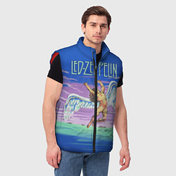 Мужской жилет Led Zeppelin: Angel, цвет: 3D-красный — фото 2