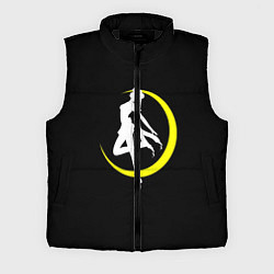 Мужской жилет Сейлор Мун, цвет: 3D-черный
