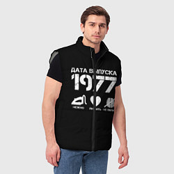Мужской жилет Дата выпуска 1977, цвет: 3D-светло-серый — фото 2
