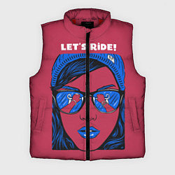 Мужской жилет Let's Ride, цвет: 3D-красный
