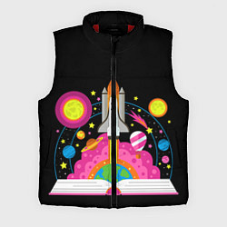 Мужской жилет Космос, цвет: 3D-красный