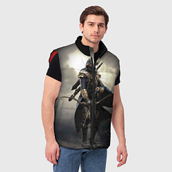 Мужской жилет TES 7, цвет: 3D-красный — фото 2