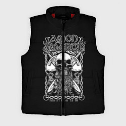 Мужской жилет Amon Amarth: Trio Skulls, цвет: 3D-красный