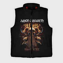 Мужской жилет Amon Amarth: First kill, цвет: 3D-красный