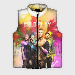 Мужской жилет Coldplay, цвет: 3D-светло-серый