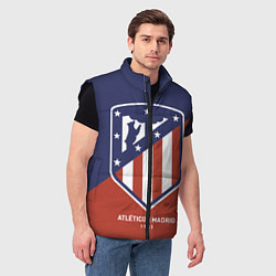 Мужской жилет Atletico Madrid FC 1903, цвет: 3D-черный — фото 2