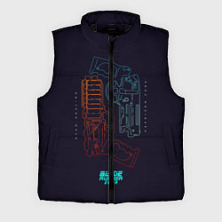 Мужской жилет Blade Runner Guns, цвет: 3D-черный
