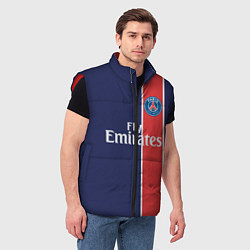 Мужской жилет FC PSG: Original, цвет: 3D-красный — фото 2
