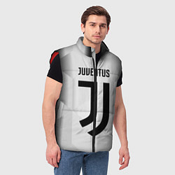 Мужской жилет FC Juventus: Silver Original, цвет: 3D-красный — фото 2