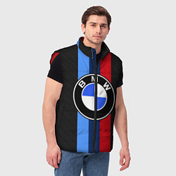 Мужской жилет BMW SPORT, цвет: 3D-красный — фото 2