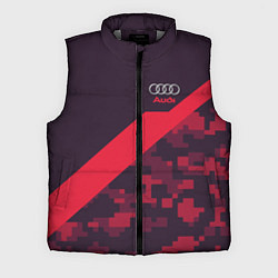 Мужской жилет Audi: Red Pixel