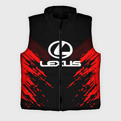 Мужской жилет Lexus: Red Anger, цвет: 3D-черный