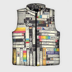 Мужской жилет VHS-кассеты