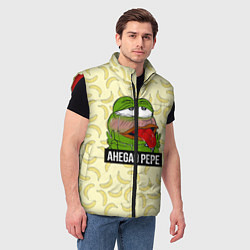 Мужской жилет Ahegao Pepe, цвет: 3D-красный — фото 2