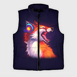 Мужской жилет Disco Fox, цвет: 3D-черный