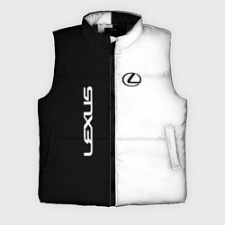 Мужской жилет Lexus: Black & White, цвет: 3D-черный