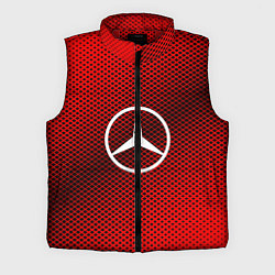 Мужской жилет Mercedes: Red Carbon, цвет: 3D-красный