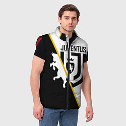 Мужской жилет FC Juventus: Football Point, цвет: 3D-красный — фото 2