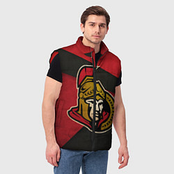 Мужской жилет HC Ottawa Senators: Old Style, цвет: 3D-красный — фото 2