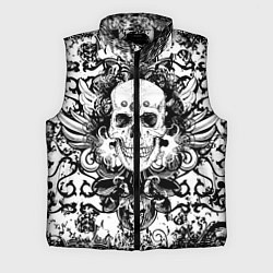 Мужской жилет Grunge Skull