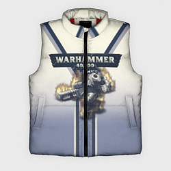 Мужской жилет Warhammer 40000: Tau Empire, цвет: 3D-красный