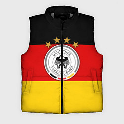Мужской жилет Немецкий футбол, цвет: 3D-светло-серый