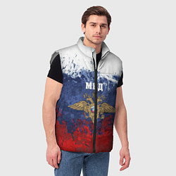 Мужской жилет МВД, цвет: 3D-светло-серый — фото 2