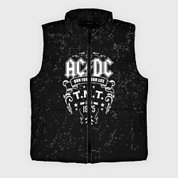 Мужской жилет AC/DC: Run For Your Life, цвет: 3D-черный